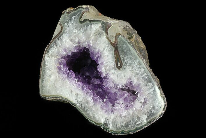 Purple Amethyst Geode - Uruguay #66708